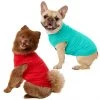 Frisco Basic Dog & Cat T-Shirt, Red + Teal -PetNest Shop 302650 MAIN. SY630 V1623070044