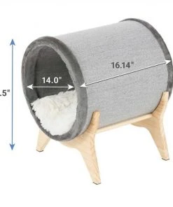 Frisco 62-in Modern Tree & Condo + Modern Tunnel Elevated Cat Bed 16 Frisco 62-in Modern Tree & Condo + Modern Tunnel Elevated Cat Bed -PetNest Shop 303344 PT6. SY630 V1623046662