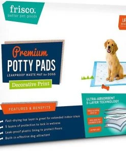 Frisco Fold & Carry Single Door Collapsible Wire Crate, 36 inch + Extra Large Printed Dog Training & Potty Pads, 28 x 34-in, 40 count, Unscented 16 Frisco Fold & Carry Single Door Collapsible Wire Crate, 36 inch + Extra Large Printed Dog Training & Potty Pads, 28 x 34-in, 40 count, Unscented -PetNest Shop 303438 PT5. SY630 V1623078464