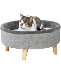 Frisco Modern Round + Tunnel Elevated Cat Bed 11 Frisco Modern Round + Tunnel Elevated Cat Bed -PetNest Shop 303470 PT1. SY630 V1623064353
