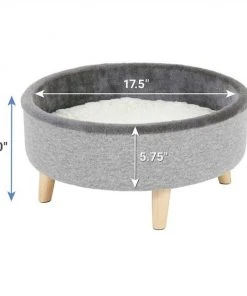 Frisco Modern Round + Tunnel Elevated Cat Bed 12 Frisco Modern Round + Tunnel Elevated Cat Bed -PetNest Shop 303470 PT2. SY630 V1623057757