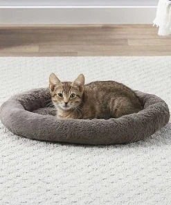 Frisco Self Warming Bolster Round Bed, Gray + 33-in Faux Fur Cat Tree & Condo, Gray 13 Frisco Self Warming Bolster Round Bed, Gray + 33-in Faux Fur Cat Tree & Condo, Gray -PetNest Shop 303574 PT3. SY630 V1623045151