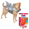 Frisco||KONG Frisco Shark Life Jacket + KONG Aqua Dog Toy, Large -PetNest Shop 303580 MAIN. SY630 V1623085668