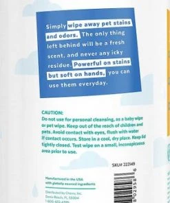 Frisco||Pet Odor Exterminator Frisco Stain & Odor Remover Wipes, 70 count + Pet Odor Exterminator Lavender & Chamomile Deodorizing Candle -PetNest Shop 303620 PT2. SY630 V1623049664