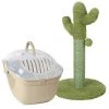 Frisco Top Loading Kennel + Cactus Cat Scratching Post, 22-in -PetNest Shop 303648 MAIN. SY630 V1623080856