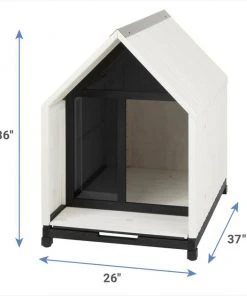 Frisco Classic Wooden Outdoor Dog House 10 Frisco Classic Wooden Outdoor Dog House -PetNest Shop 304034 PT1. SY630 V1641496036