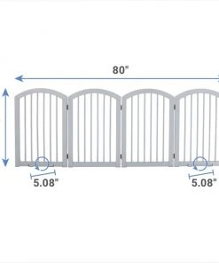 Frisco Arch Small Wood Dog Gate -PetNest Shop 305147 PT1. SY630 V1639587146
