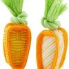 Frisco Easter Carrot Plush Squeaky Dog Toy, 2 pack -PetNest Shop 306954 MAIN. SY630 V1642441354