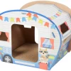 Frisco Camper Cardboard Cat House -PetNest Shop 308817 MAIN. SY630 V1642086255