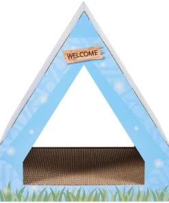 Frisco Tent Cardboard Cat House -PetNest Shop 308820 PT2. SY630 V1642088386