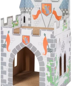 Frisco Castle Cardboard Cat House, 2-Story