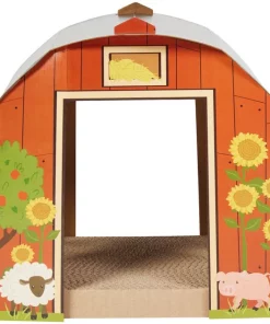 Frisco Barn Cardboard Cat House 8 Frisco Barn Cardboard Cat House -PetNest Shop 308825 PT2. SY630 V1642088273