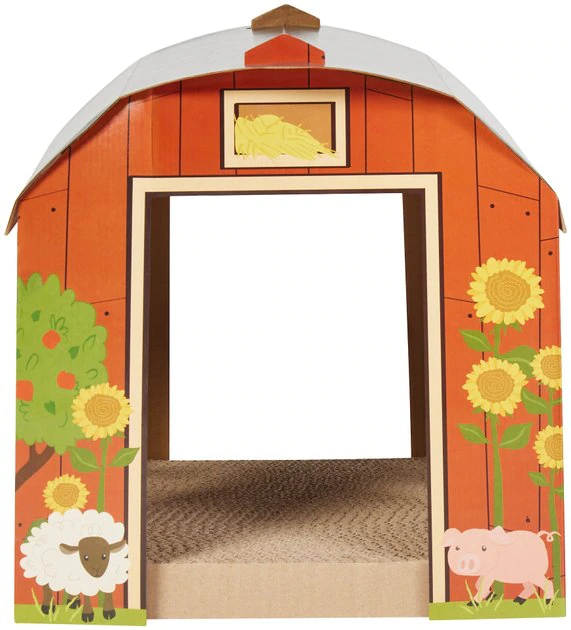 Frisco Barn Cardboard Cat House 5 Frisco Barn Cardboard Cat House - Image 3