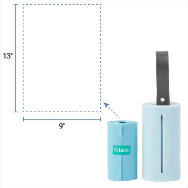Frisco Poop Bag Square Design Dispenser 4 Frisco Poop Bag Square Design Dispenser - Image 2