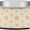 Frisco Circle Design Stainless Steel Dog & Cat Bowl -PetNest Shop 311967 MAIN. SY630 V1642541982