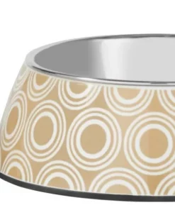 Frisco Circle Design Stainless Steel Dog & Cat Bowl -PetNest Shop 311967 PT5. SY630 V1642543917 scaled