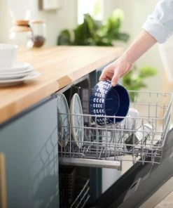 Frisco Leaf Design Stainless Steel Dog & Cat Bowl, Blue -PetNest Shop 311979 PT7. SY630 V1642543182