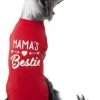 Frisco Mama's Bestie Dog & Cat T-Shirt -PetNest Shop 312056 MAIN. SY630 V1644425902