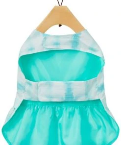 Frisco Green Tie Dye Dog & Cat Dress -PetNest Shop 312104 PT4. SY630 V1644427402