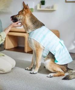 Frisco Green Tie Dye Dog & Cat Dress -PetNest Shop 312104 PT8. SY630 V1644424641