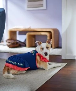 Frisco Embroidered Floral Dog & Cat Dress -PetNest Shop 312128 PT8. SY630 V1644424188