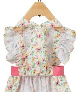 Frisco Dainty Pink Floral Dog & Cat Dress -PetNest Shop 312136 PT4. SY630 V1644524290