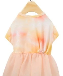 Frisco Tie Dye Pink Tutu Dog & Cat Dress -PetNest Shop 312152 PT3. SY630 V1644531495