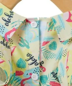 Frisco Flamingo Camp Dog & Cat Shirt -PetNest Shop 312176 PT6. SY630 V1644529403