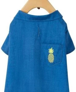 Frisco Chambray Pineapple Dog & Cat Shirt -PetNest Shop 312192 PT4. SY630 V1644527565