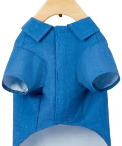 Frisco Chambray Pineapple Dog & Cat Shirt -PetNest Shop 312192 PT5. SY630 V1644533262