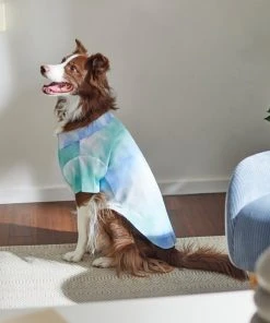 Frisco Blue Tie Dye Dog & Cat Shirt -PetNest Shop 312200 PT8. SY630 V1644880951