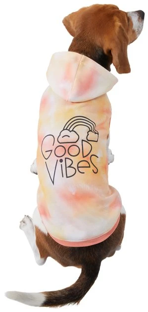 Frisco Good Vibes Dog & Cat Hoodie 3 Frisco Good Vibes Dog & Cat Hoodie