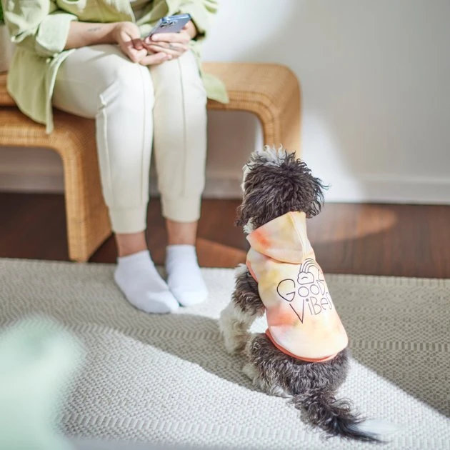 Frisco Good Vibes Dog & Cat Hoodie 9 Frisco Good Vibes Dog & Cat Hoodie - Image 7