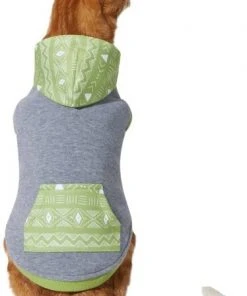 Frisco Green Southwest Dog & Cat Hoodie -PetNest Shop 312248 PT2. SY630 V1644883908