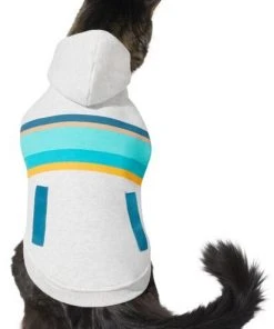Frisco Striped Grey Dog & Cat Hoodie -PetNest Shop 312264 PT2. SY630 V1644884242