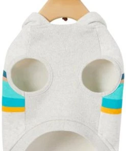 Frisco Striped Grey Dog & Cat Hoodie -PetNest Shop 312264 PT4. SY630 V1644881292