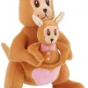 Frisco Kangaroo & Joey Plush Squeaky Dog Toy, 2 count -PetNest Shop 312899 MAIN. SY630 V1637694202