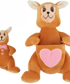 Frisco Kangaroo & Joey Plush Squeaky Dog Toy, 2 count 8 Frisco Kangaroo & Joey Plush Squeaky Dog Toy, 2 count -PetNest Shop 312899 PT2. SY630 V1641836533