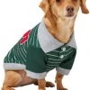 Frisco Green Rugby Dog & Cat Polo Shirt -PetNest Shop 315083 MAIN. SY630 V1646435043