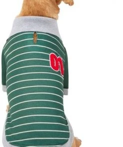 Frisco Green Rugby Dog & Cat Polo Shirt -PetNest Shop 315083 PT3. SY630 V1646433396