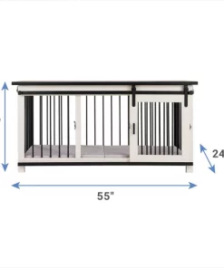 Frisco "Rockford" Dog Crate Credenza & Mat -PetNest Shop 315186 PT2. SY630 V1634217768