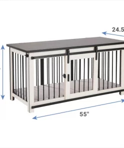 Frisco "Rockford" Dog Crate Credenza & Mat -PetNest Shop 315186 PT3. SY630 V1634217899