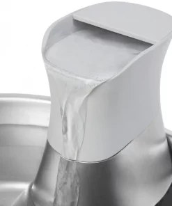 Frisco Stainless Steel Triangle Dog & Cat Fountain, 1 Gallon -PetNest Shop 316360 PT2. SY630 V1643224355