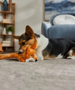 Frisco Fur Really Real Fox Plush Squeaky Dog Toy -PetNest Shop 316923 PT2. SY630 V1641400931