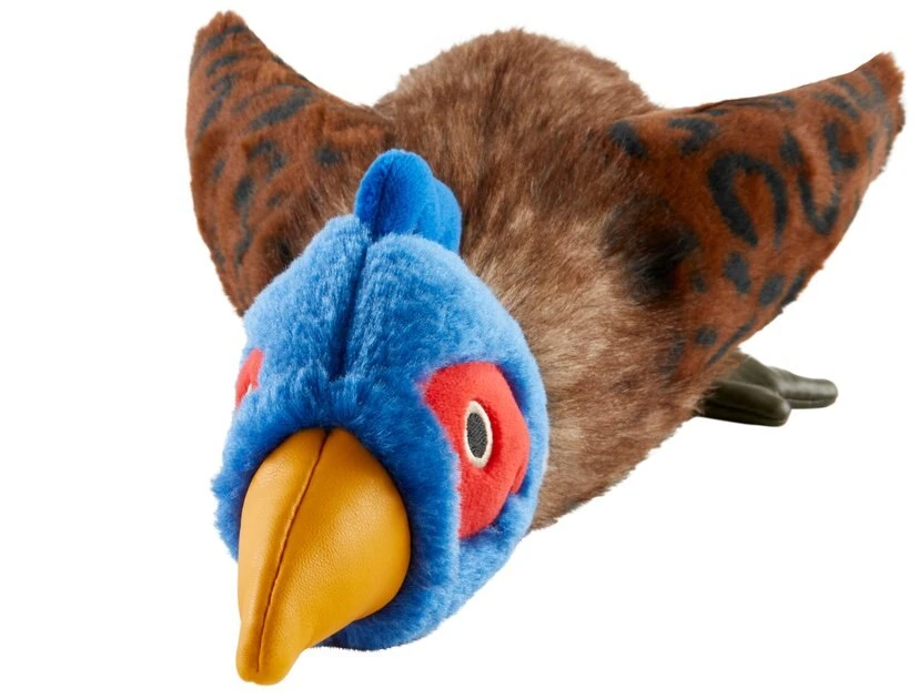 Frisco Fur Really Real Pheasant Plush Squeaky Dog Toy 3 Frisco Fur Really Real Pheasant Plush Squeaky Dog Toy