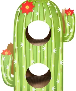 Frisco Cactus Cardboard Cat House, 2-Story -PetNest Shop 317725 PT2. SY630 V1642088701