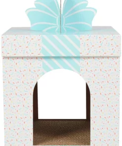 Frisco Birthday Gift Box Cardboard Cat House 8 Frisco Birthday Gift Box Cardboard Cat House -PetNest Shop 317727 PT2. SY630 V1642088223