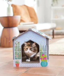 Frisco Greenhouse Cardboard Cat House -PetNest Shop 317737 PT3. SY630 V1642099300