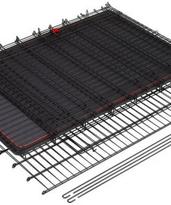 Frisco XX-Large Heavy Duty Enhanced Lock Double Door Wire Dog Crate, Fold & Carry Wire Dog Crate & Mat Kit, 54" -PetNest Shop 318116 PT3. SY630 V1634154738