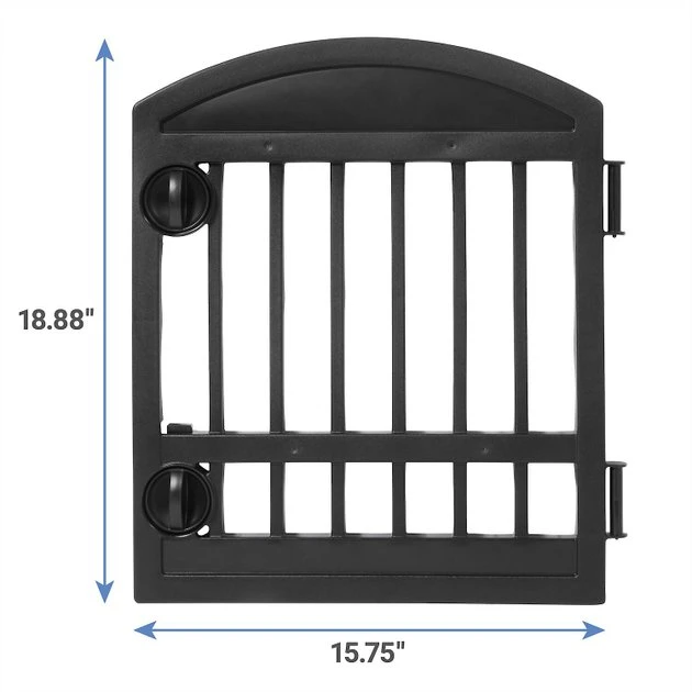 Frisco 4-Panel Plastic Exercise Playpen, Black + Dog Training & Potty Pads, 22 x 23-in, 150 count, Unscented 6 Frisco 4-Panel Plastic Exercise Playpen, Black + Dog Training & Potty Pads, 22 x 23-in, 150 count, Unscented - Image 4